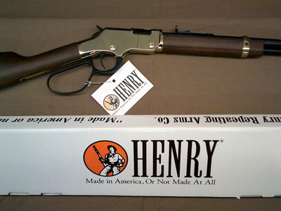 What are some brands of firearms that Henry Repeating Arms carries?